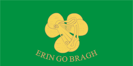 [Batall�n de San Patricio flag (side A)]